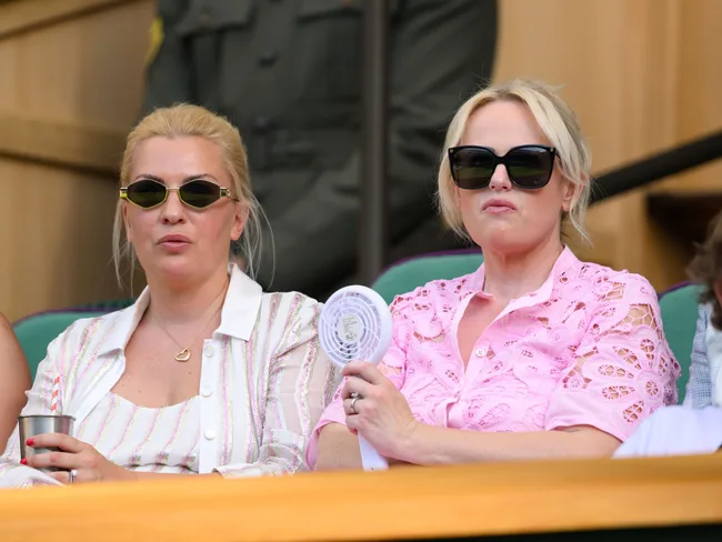 Rebel Wilson at wimbledon 2025