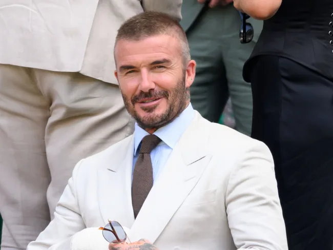 David Beckham at wimbledon 2025