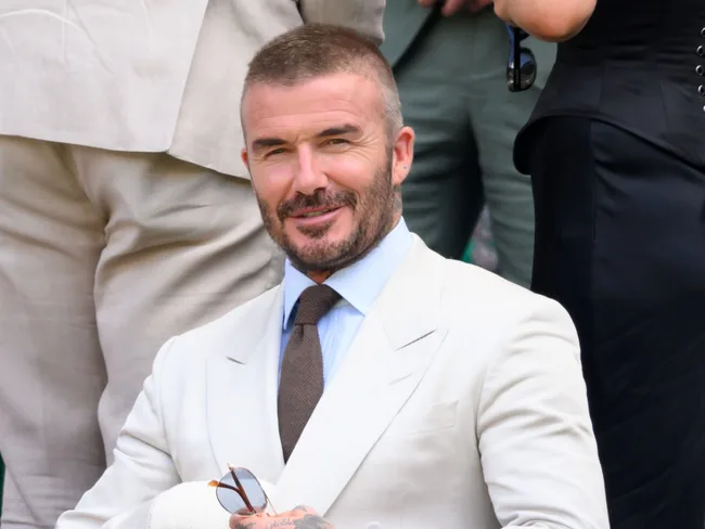 David Beckham at wimbledon 2025