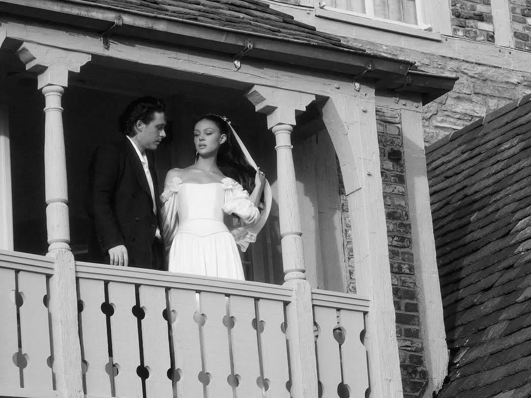 Nicola Peltz and Brooklyn Beckham at their second wedding