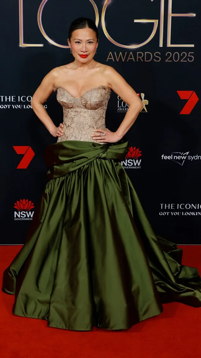 Poh Ling Yeow Logies red carpet 2025