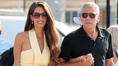 Amal Clooney’s Butter Yellow Dress Stole the Show – But George’s PDA Was the Real Highlight