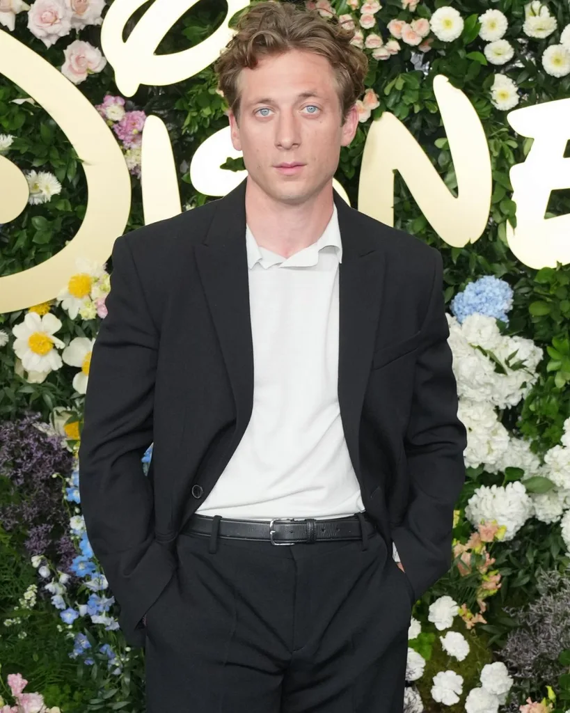 A man wearing a suit.