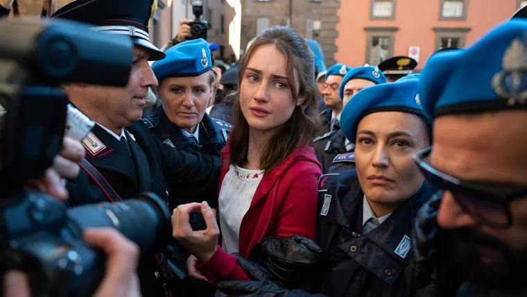twisted tale of amanda knox with Grace Van Patten