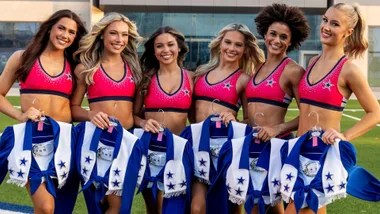 Dallas Cowobys Cheerleaders season three squad rookies