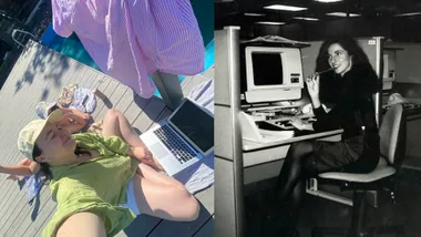 Two Marie Claire Staffers Share What 30 Looks Like Three Decades Apart