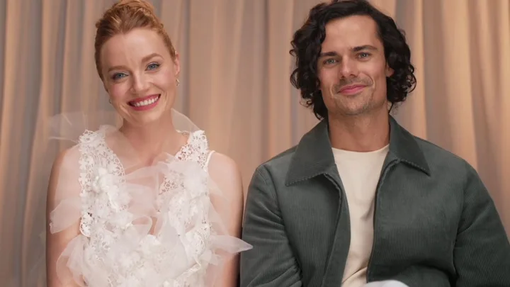 Harriet Slater and Jamie Roy from Outlander Blood Of My Blood interview