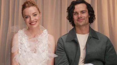 Harriet Slater and Jamie Roy from Outlander Blood Of My Blood interview