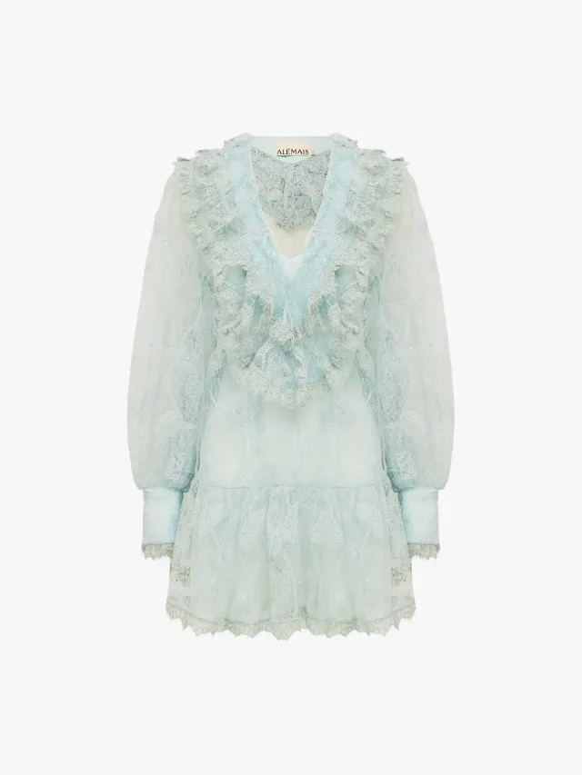 Alemais Winifred Lace Mini dress