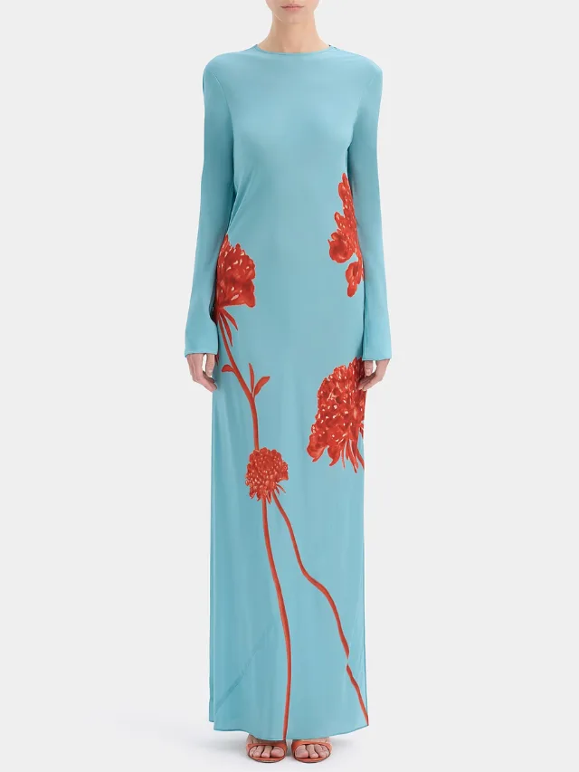 Sir Amelia Long Sleeve Maxi Dress for wedding