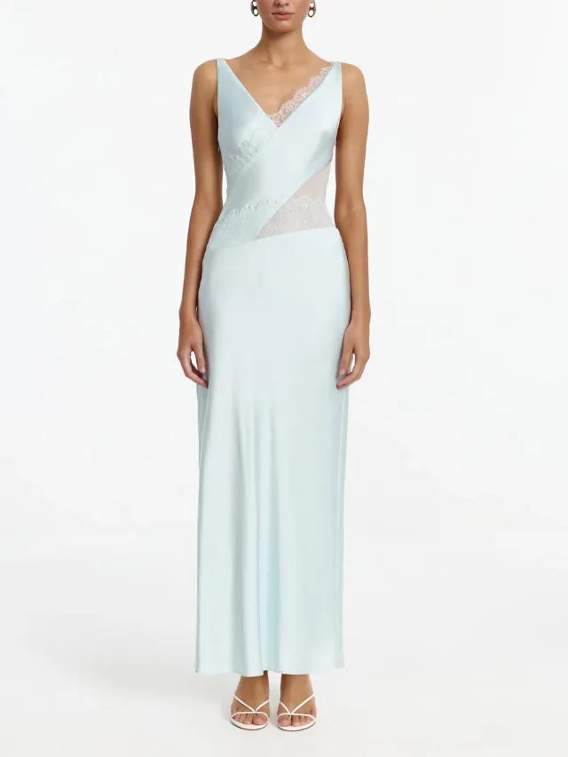Significant Other Ellis Maxi Dress in light blue