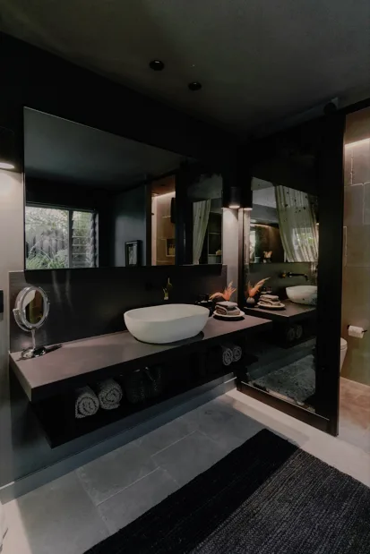 The bathrooms at The Bower. Image: Harrison Adams