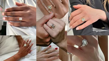 A curated selection of 8 Taylor Swift inspired engagement rings.