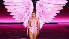 gigi hadid walks the victorias secret runway show