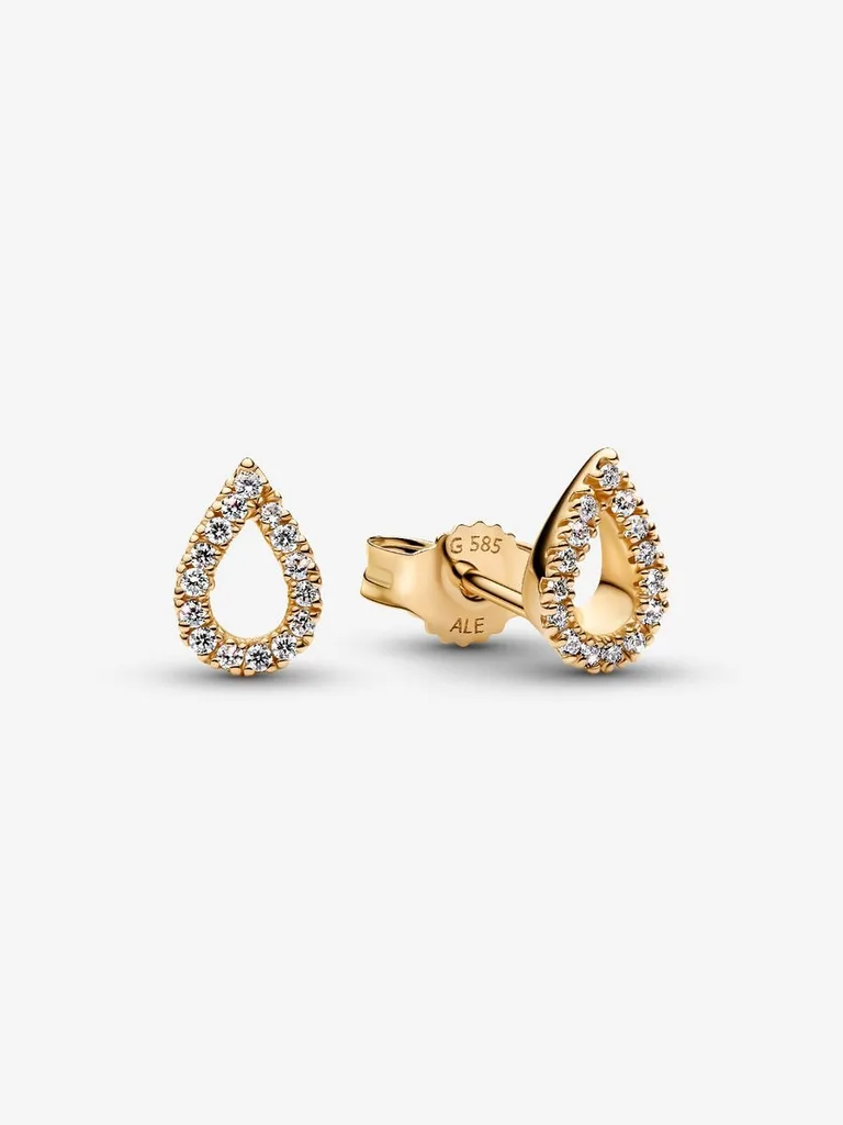Pandora Infinite Pave Collection earrings