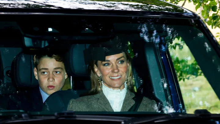 Kate Middleton Debuts Sun-Kissed Blonde Hair During An Outing To Crathie Kirk