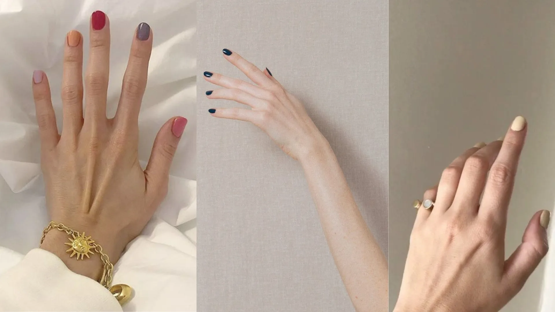 A nail art collage as featured on J. Hannah's instagram feed.