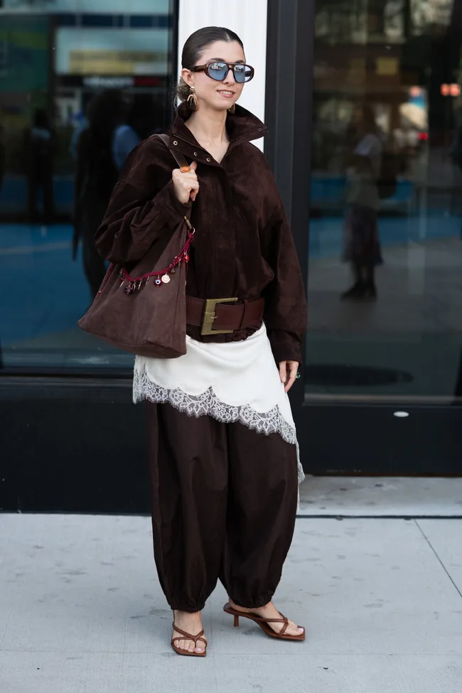 New York Fashion Week SS 26 street style