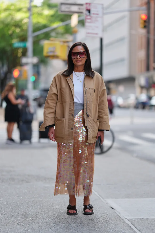 New York Fashion Week SS 26 street style