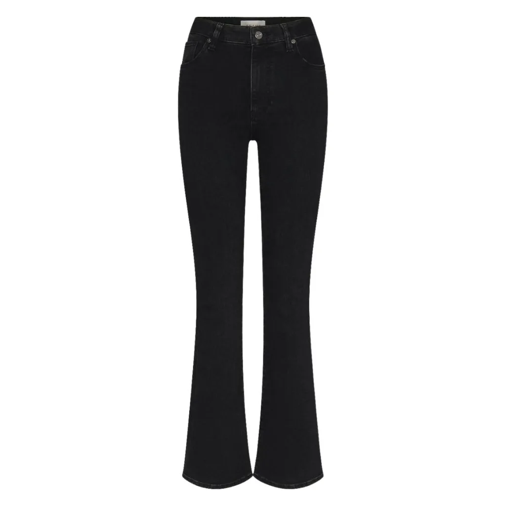 black bootcut jeans to wear with ankle boots