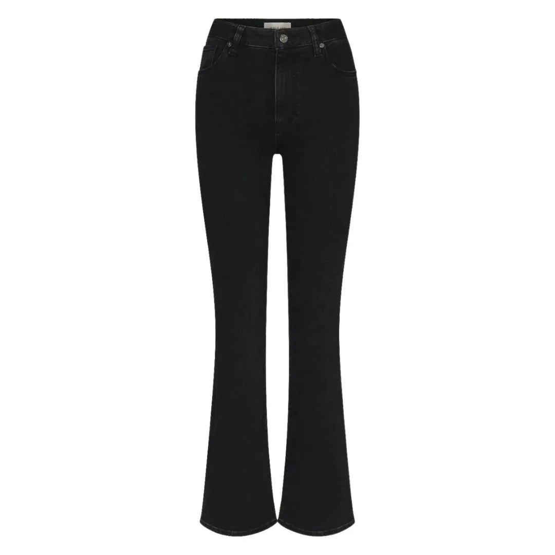 black bootcut jeans to wear with ankle boots