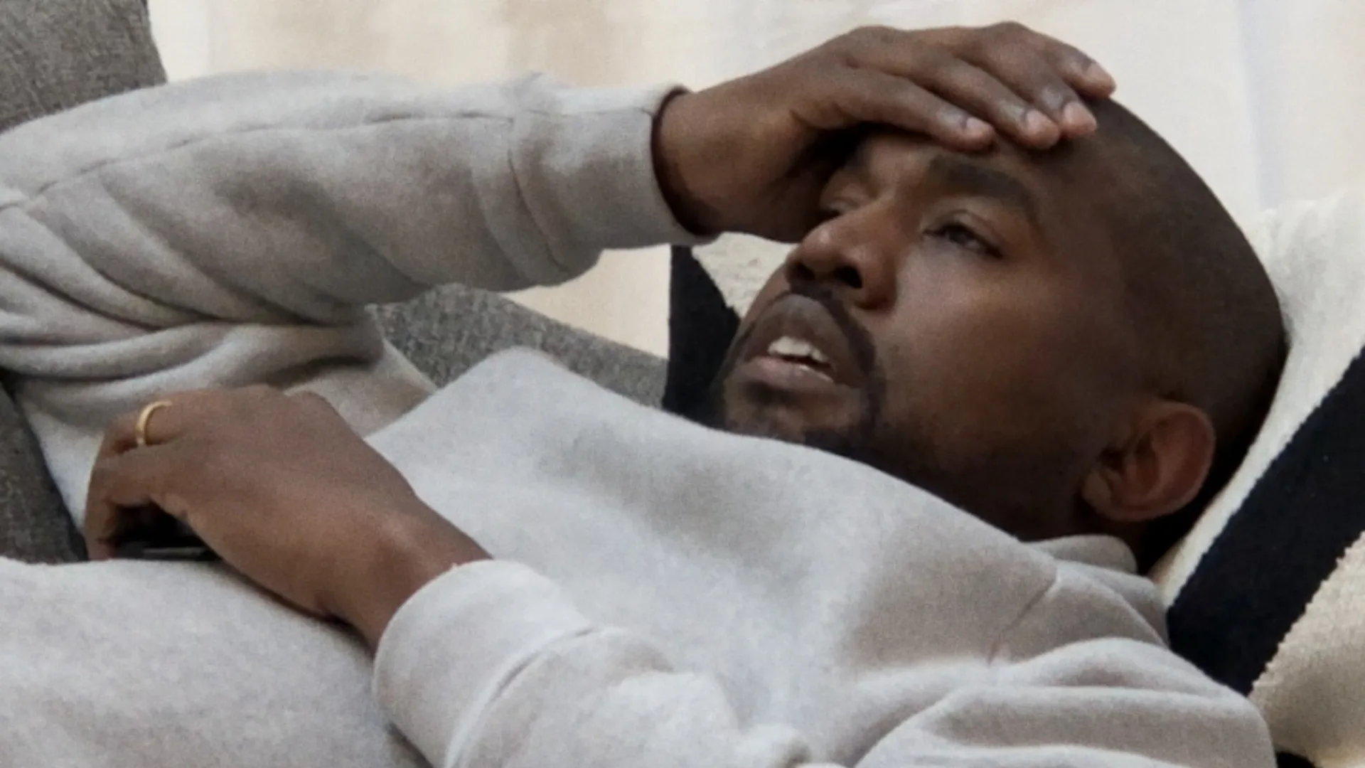 An image from Kanye West's film 'In Whose Name?'