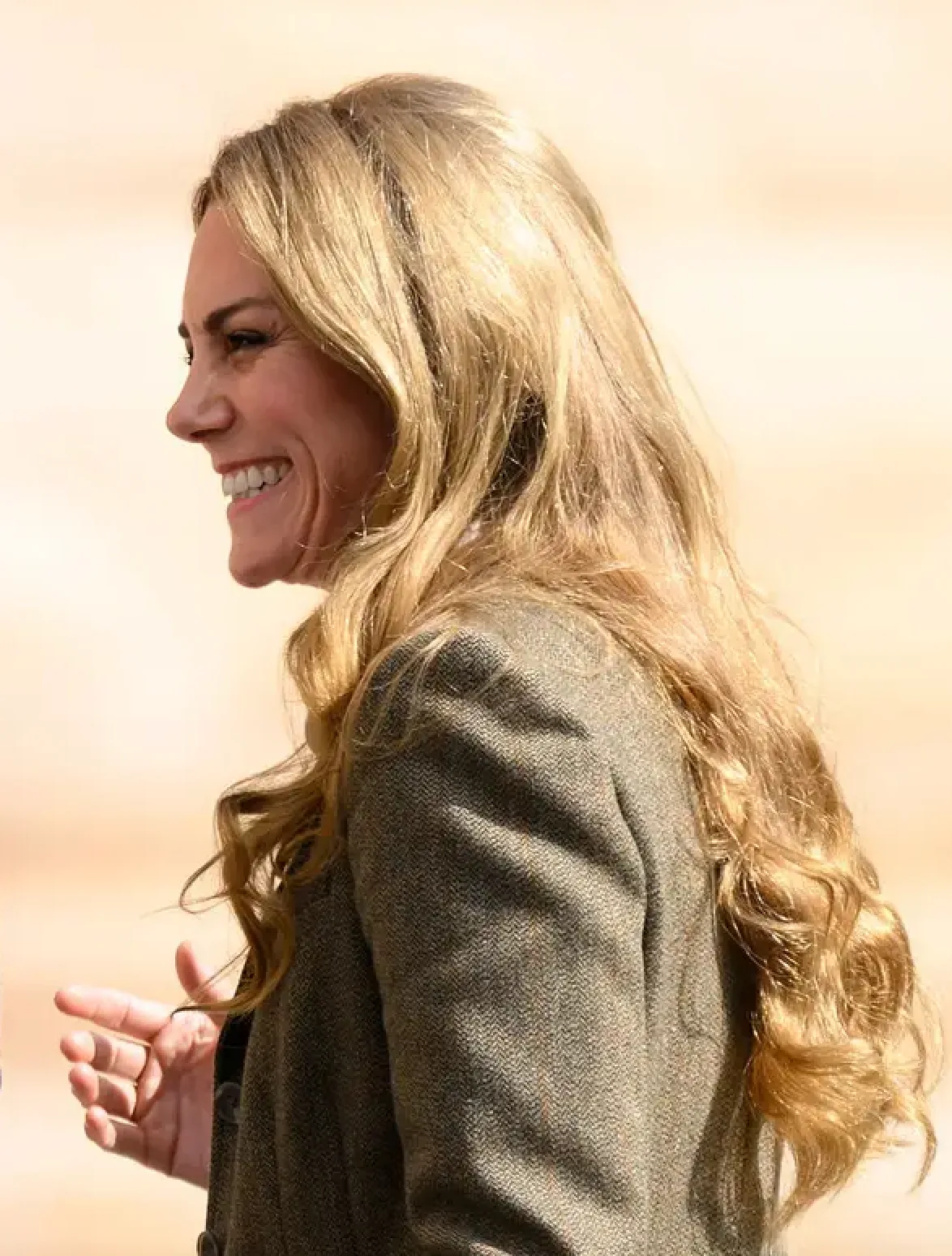 Blonde Kate Middleton. Image: Instagram