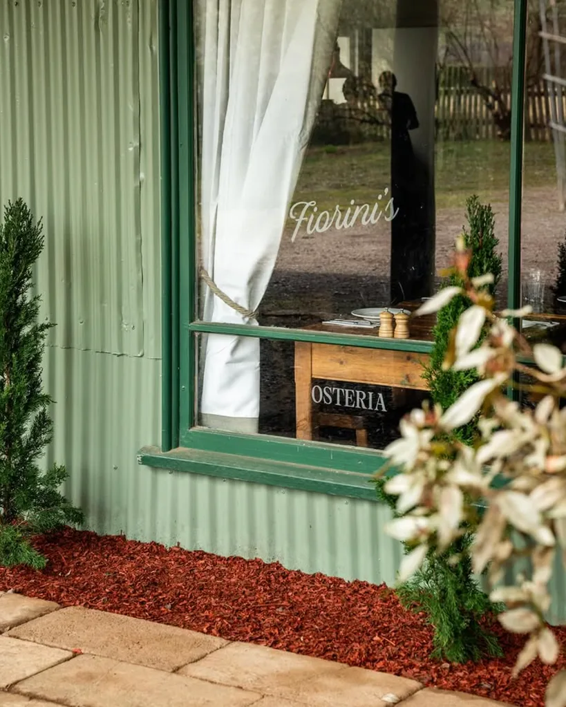 From the outside, Fiorini’s could be mistaken for a humble country shack – but peer through the window and you’ll catch a glimpse of one of Orange’s most soulful dining rooms.