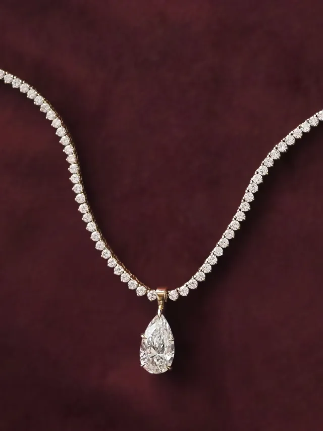 The Verso Tennis Necklace