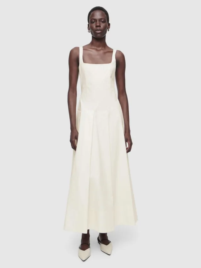 COS Bias-Panel A-Line Midi Dress