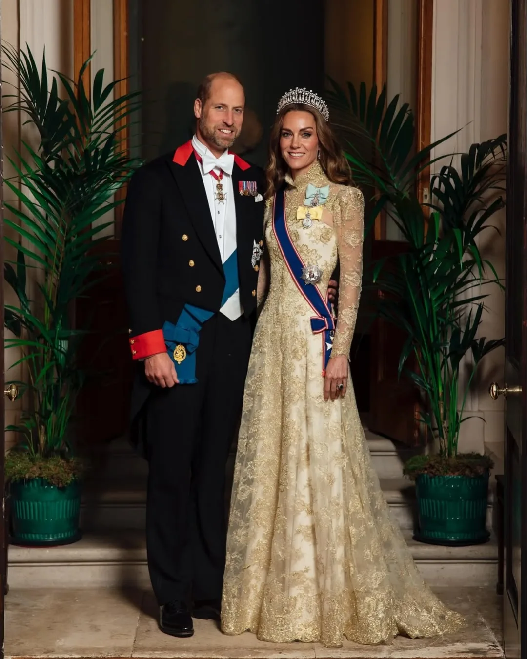 Prince and Princess of Wales, William and Kate