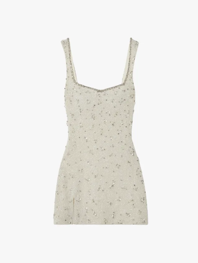 CLIO PEPPIATT
Embellished Mini Dress