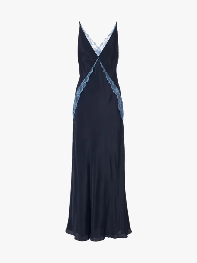 SIR
Elsia Lace-Trimmed Gown