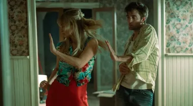 Jennifer Lawrence and Robert Pattinson in Die My Love