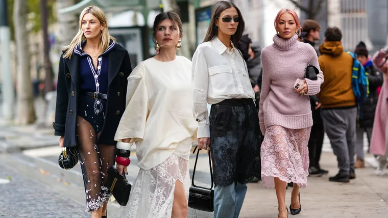 sheer skirt outfit ideas