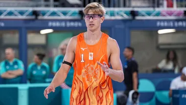 volleyball player Steven van de Velde
