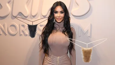 Kim K bush thong