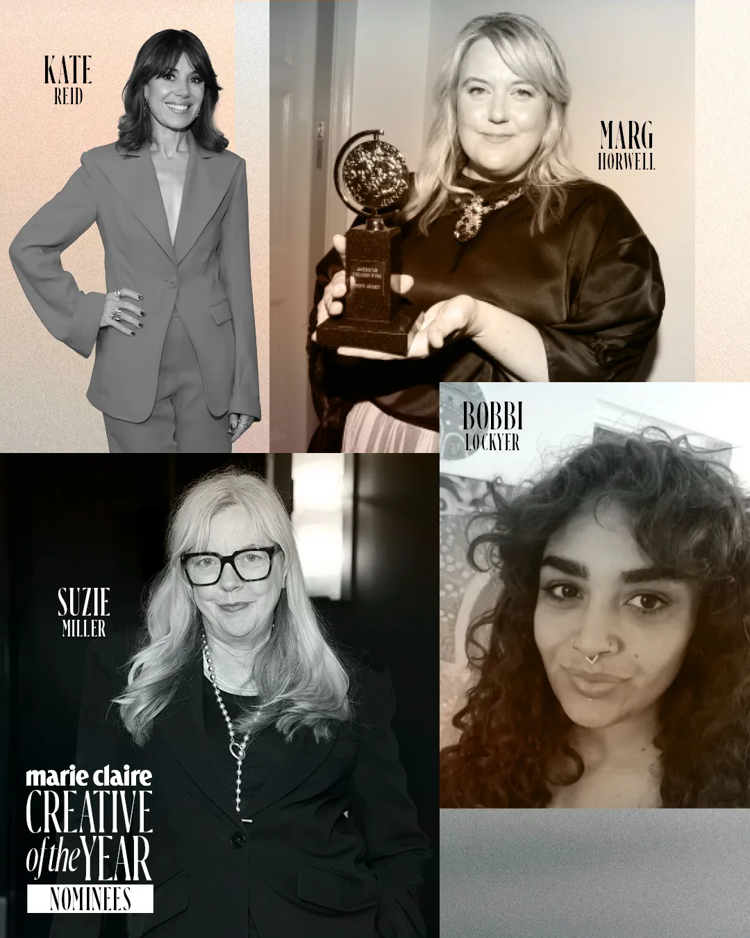 The Creatives: Bobbi Lockyer, Suzie Miller, Marg Horwell and Kate Reid - four visionaries pushing the boundaries of art, theatre and innovation in their own extraordinary ways.