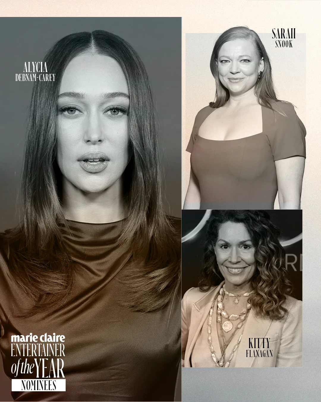The Entertainers: Sarah Snook, Kitty Flanagan and Alycia Debnam-Carey - women captivating audiences, breaking boundaries, and proving talent knows no limits.