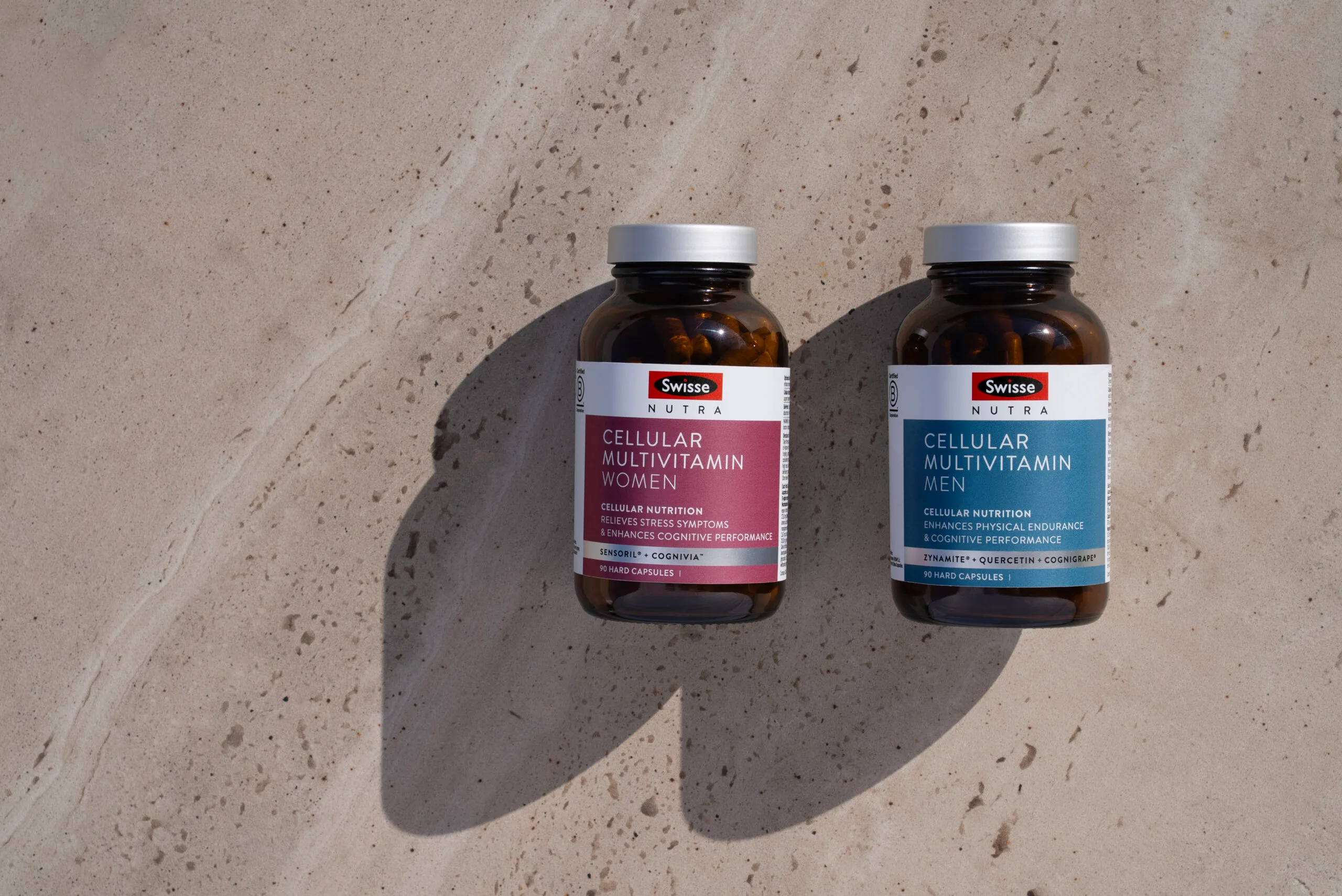 Swisse Nutra&rsquo;s new Cellular Multivitamin range - tailored for women and men - delivers targeted cellular nutrition to enhance energy, focus and performance from within.