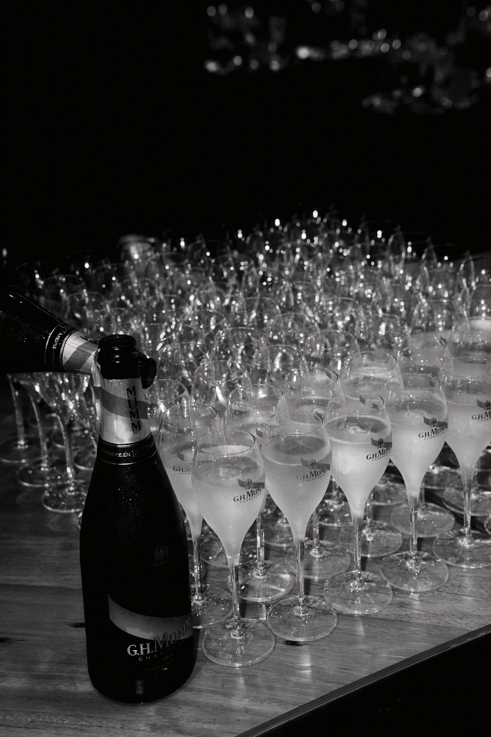 GH Mumm champagne flowed throughout the event. 