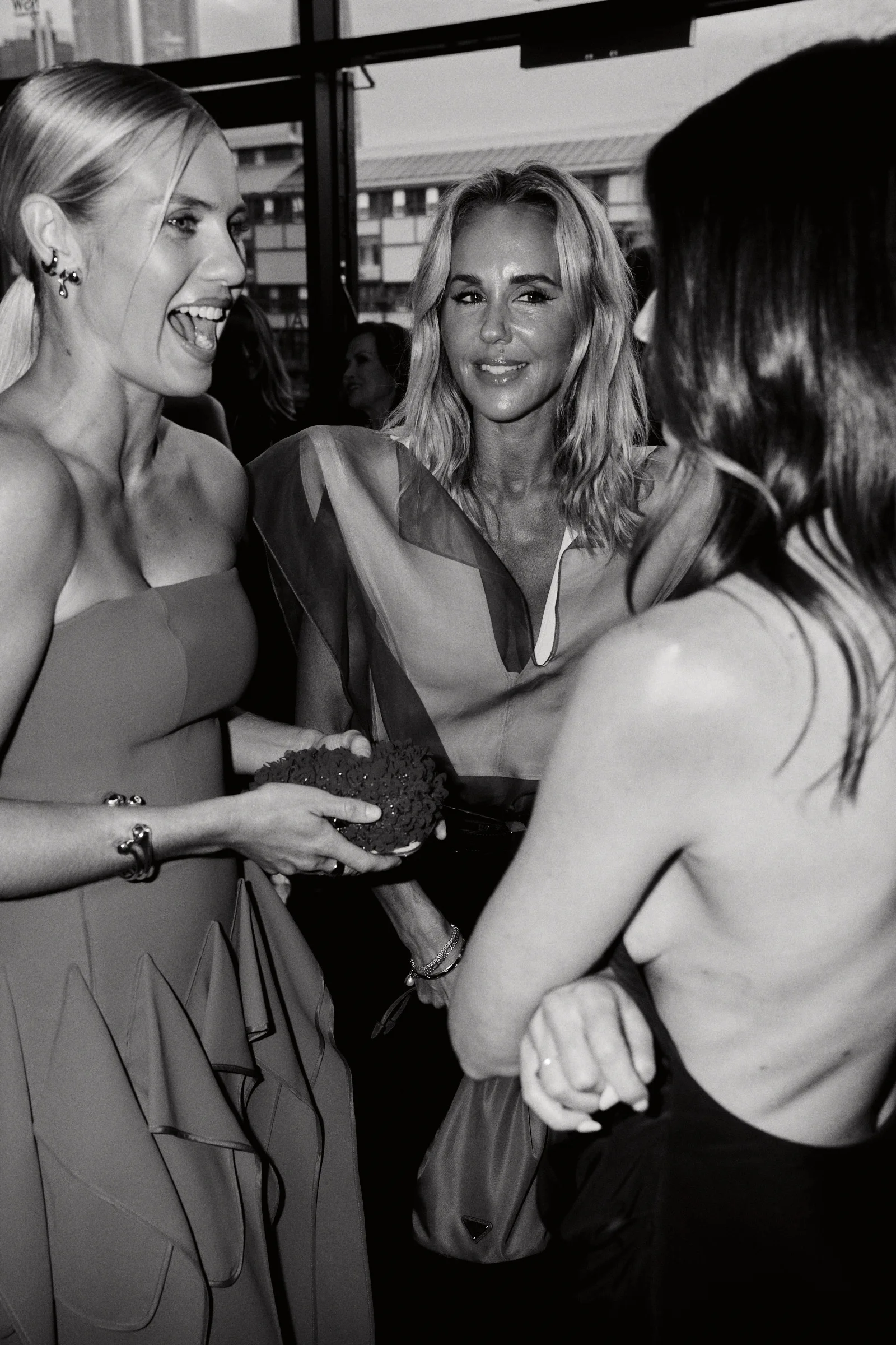 Elyse Knowles and Pip Edwards. 