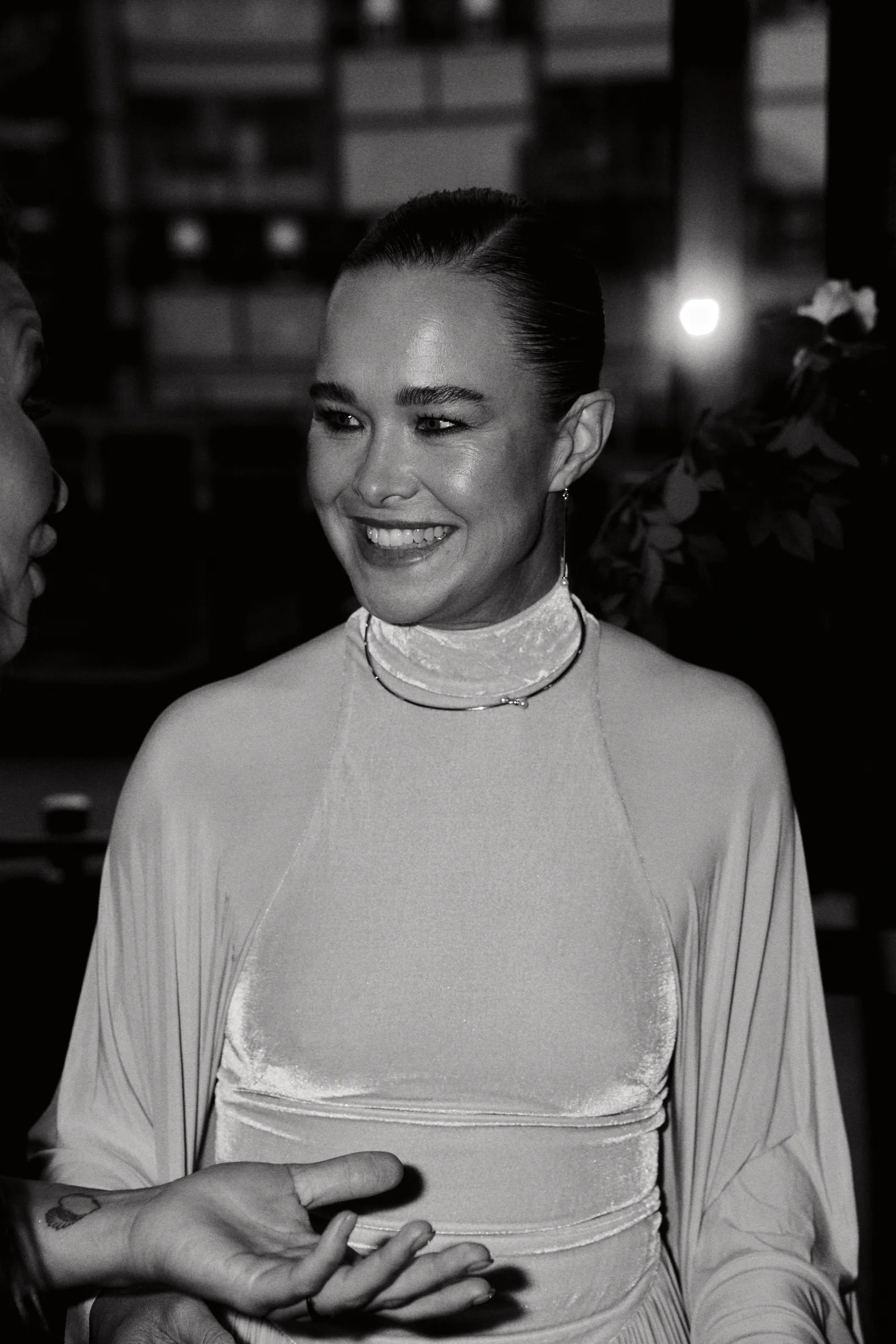 Krew Boylan wears Georg Jensen. 