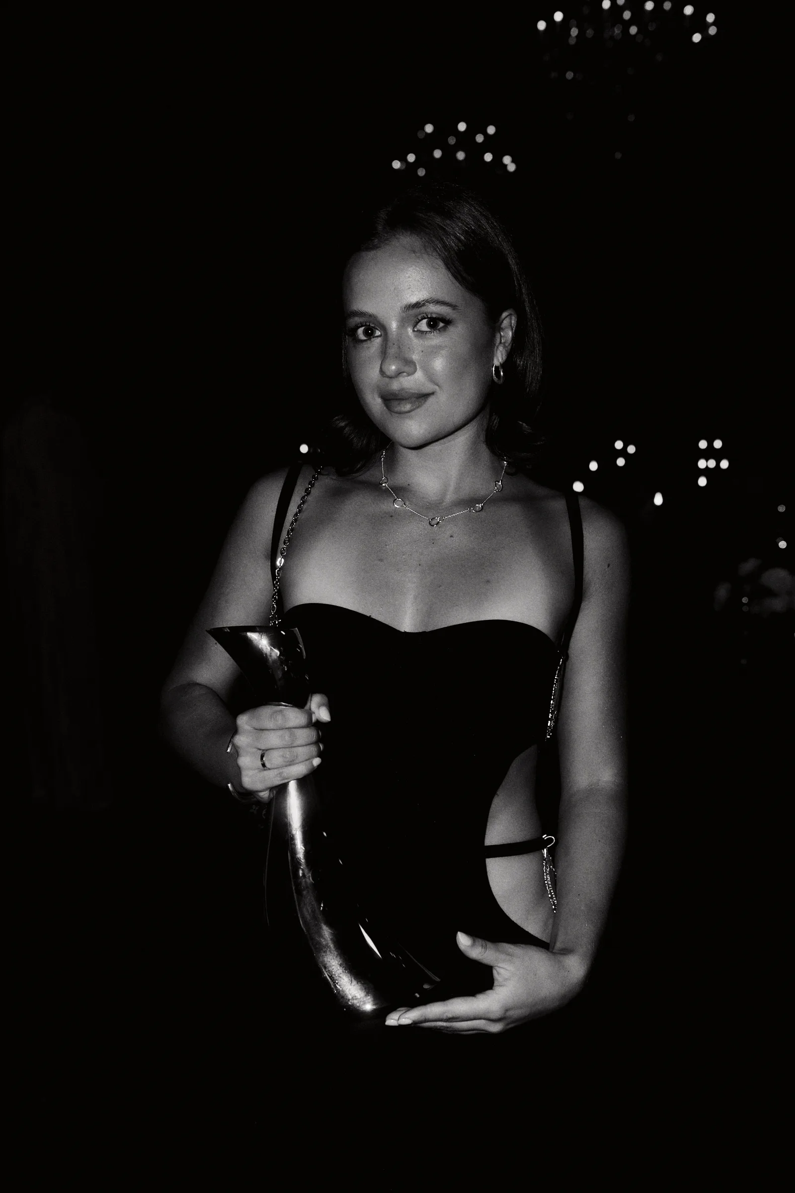 marie claire's 2025 Advocate of the Year Grace Toombs wears Georg Jensen jewellery