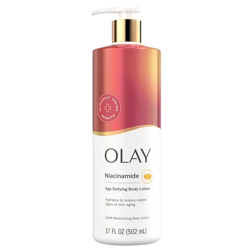olay niacinamide firming body lotion