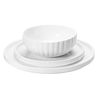 Georg Jensen Bernadotte 3 Piece Dinnerware Set