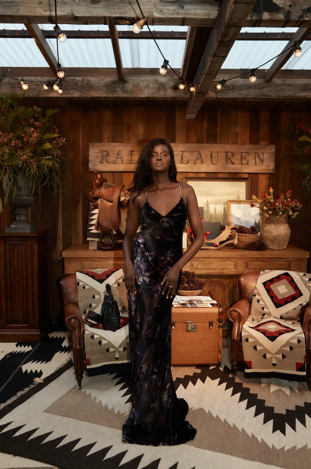 Supplied by Ralph Lauren.