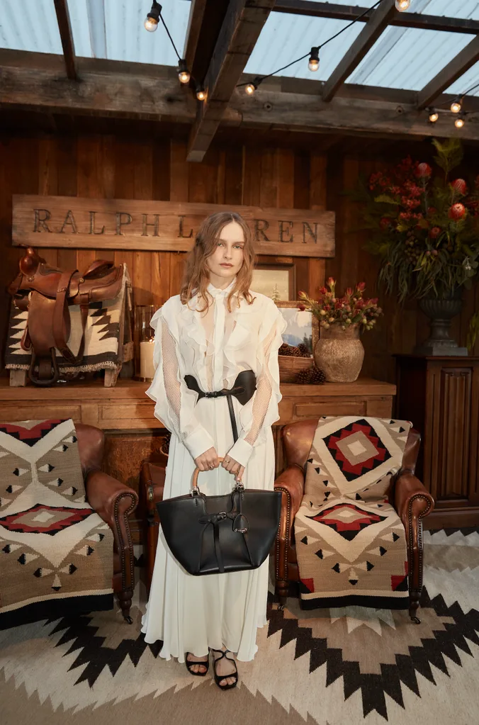 Supplied by Ralph Lauren.