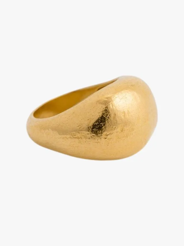 Black Friday Jewellery Deals Kirstin Ash Golden Light Dome Ring