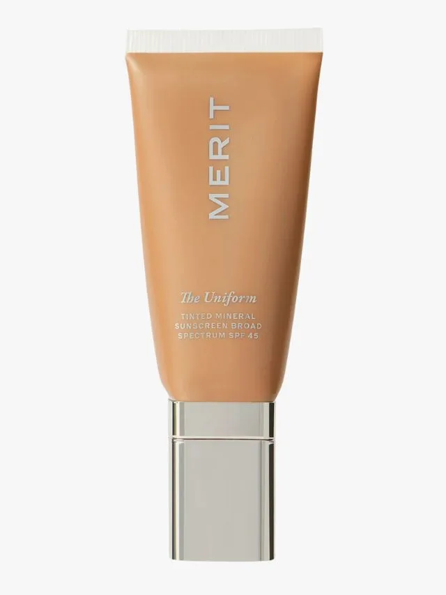 Merit The Uniform tinted sunscreen